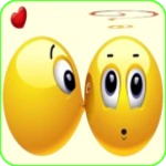 stickers whats app emotion android application logo